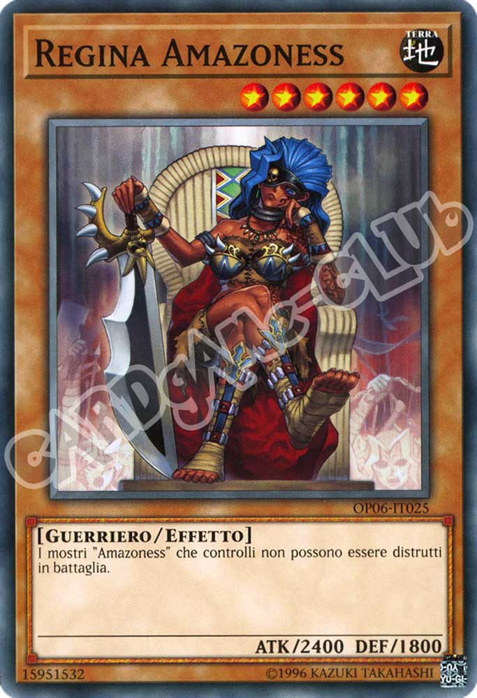 OP06-IT025 Regina Amazoness comune (IT) -NEAR MINT-