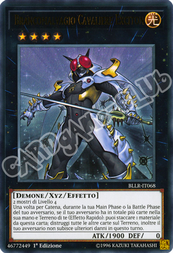 BLLR-IT068 Brancomalvagio Cavaliere Exciton ultra rara 1a Edizione (IT) -NEAR MINT-