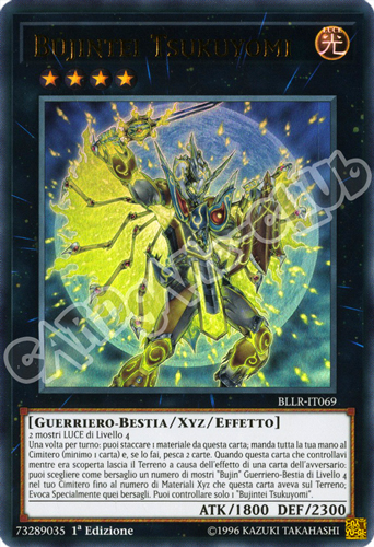 BLLR-IT069 Bujintei Tsukuyomi ultra rara 1a Edizione (IT) -NEAR MINT-