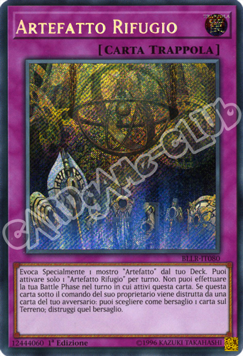 BLLR-IT080 Artefatto Rifugio rara segreta 1a Edizione (IT) -NEAR MINT-