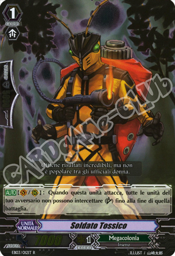 EB03-IT012 Soldato Tossico rara foil (IT) -NEAR MINT-