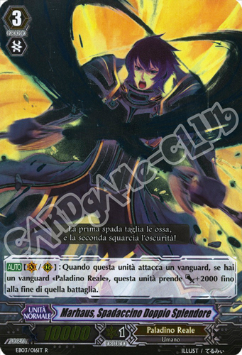 EB03-IT016 Marhaus, Spadaccino Doppio Splendore rara foil (IT) -NEAR MINT-