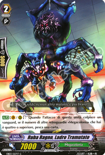 EB03-IT027 Ruba Ragno, Ladro Tramutato comune normale (IT) -NEAR MINT-