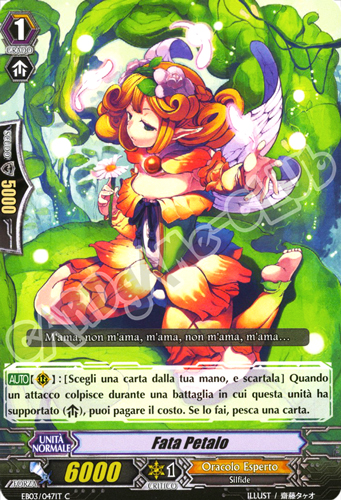 EB03-IT047 Fata Petalo comune normale (IT) -NEAR MINT-