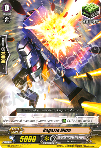 EB04-IT032 Ragazzo Muro comune normale (IT) -NEAR MINT-