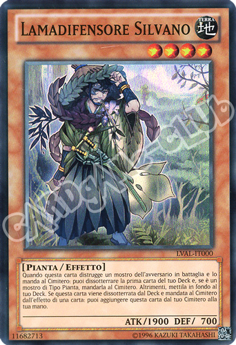 LVAL-IT000 Lamadifensore Silvano super rara Unlimited (IT) -NEAR MINT-