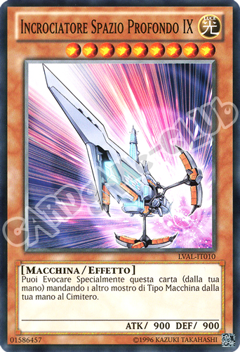 LVAL-IT010 Incrociatore Spazio Profondo IX comune Unlimited (IT) -NEAR MINT-