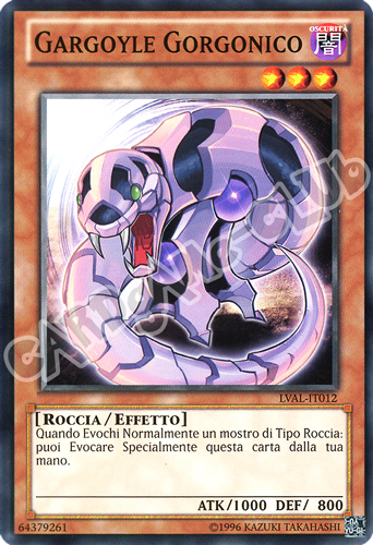 LVAL-IT012 Gargoyle Gorgonico comune Unlimited (IT) -NEAR MINT-