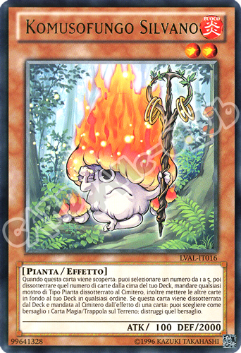LVAL-IT016 Komusofungo Silvano rara Unlimited (IT) -NEAR MINT-