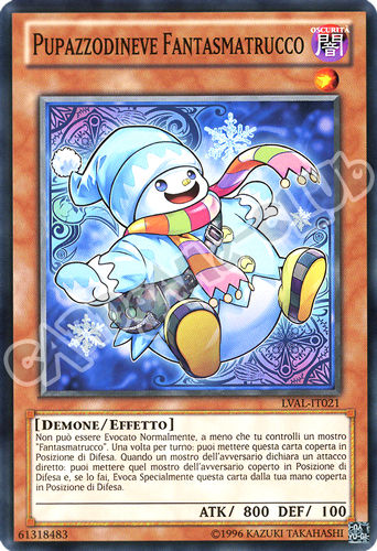 LVAL-IT021 Pupazzodineve Fantasmatrucco comune Unlimited (IT) -NEAR MINT-