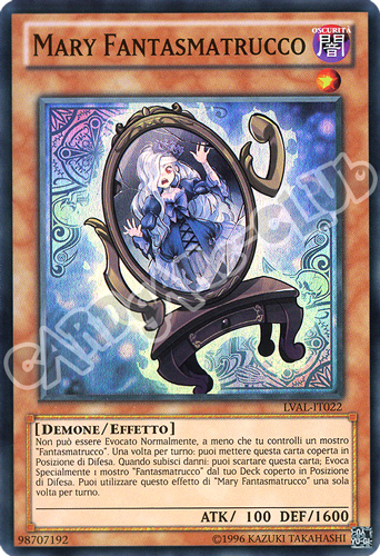 LVAL-IT022 Mary Fantasmatrucco super rara Unlimited (IT) -NEAR MINT-