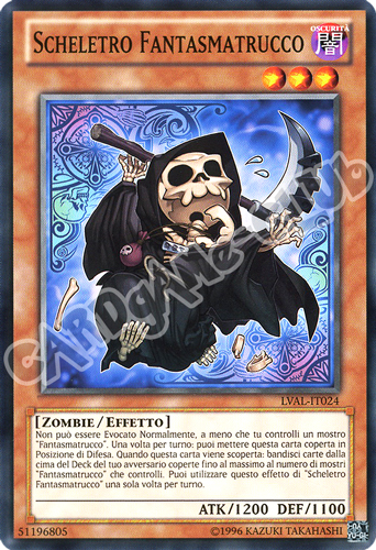 LVAL-IT024 Scheletro Fantasmatrucco comune Unlimited (IT) -NEAR MINT-