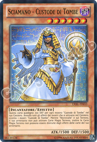LVAL-IT033 Sciamano - Custode di Tombe super rara Unlimited (IT) -NEAR MINT-