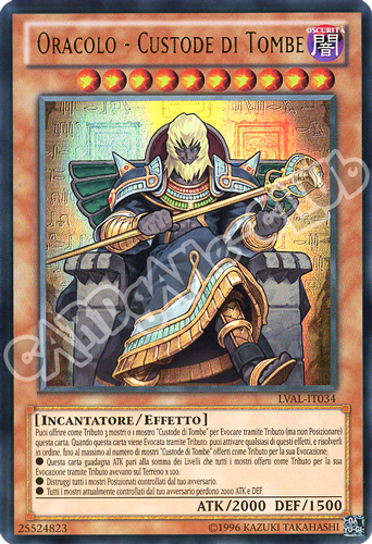 LVAL-IT034 Oracolo - Custode di Tombe ultra rara Unlimited (IT) -NEAR MINT-