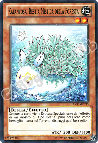 LVAL-IT036 Kalantosa, Bestia Mistica della Foresta comune Unlimited (IT) -NEAR MINT-