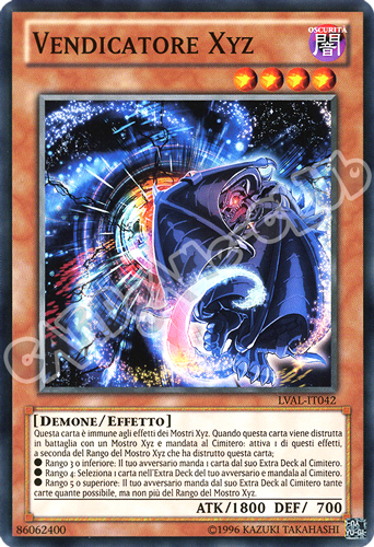LVAL-IT042 Vendicatore Xyz comune Unlimited (IT) -NEAR MINT-