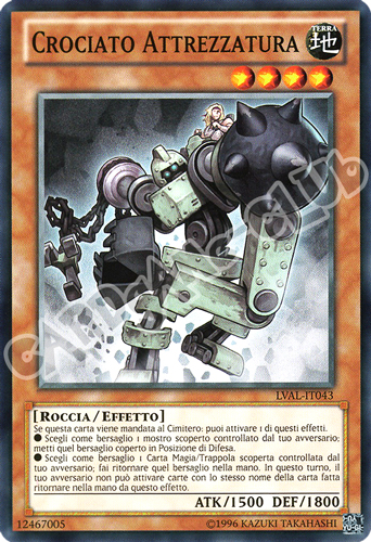 LVAL-IT043 Crociato Attrezzatura comune Unlimited (IT) -NEAR MINT-