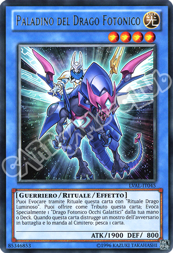 LVAL-IT045 Paladino del Drago Fotonico rara Unlimited (IT) -NEAR MINT-