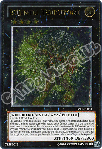 LVAL-IT054 Bujintei Tsukuyomi rara ultimate Unlimited (IT) -NEAR MINT-