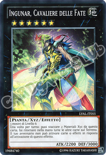 LVAL-IT055 Ingunar, Cavaliere delle Fate super rara Unlimited (IT) -NEAR MINT-