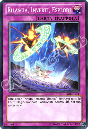 LVAL-IT071 Rilascia, Inverti, Esplodi comune Unlimited (IT) -NEAR MINT-