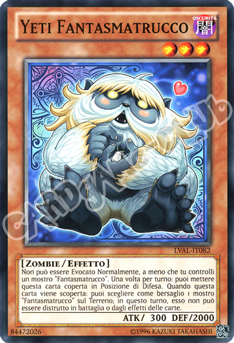 LVAL-IT082 Yeti Fantasmatrucco comune Unlimited (IT) -NEAR MINT-