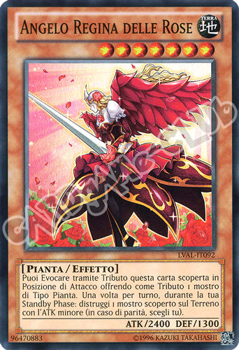 LVAL-IT092 Angelo Regina delle Rose super rara Unlimited (IT) -NEAR MINT-
