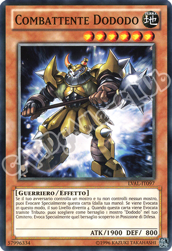 LVAL-IT097 Combattente Dododo comune Unlimited (IT) -NEAR MINT-