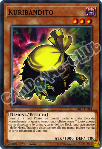 YS17-IT014 Kuribandito comune 1a Edizione (IT) -NEAR MINT-