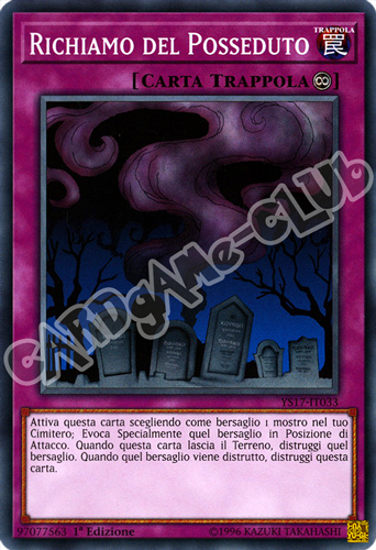 YS17-IT033 Richiamo del Posseduto comune 1a Edizione (IT) -NEAR MINT-