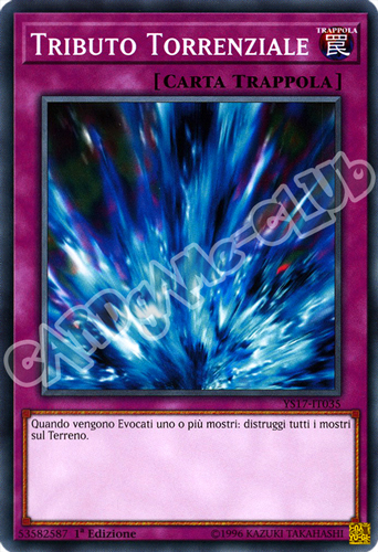 YS17-IT035 Tributo Torrenziale comune 1a Edizione (IT) -NEAR MINT-