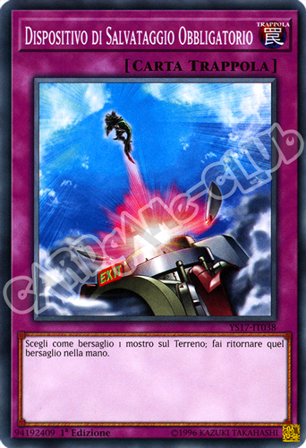 YS17-IT038 Dispositivo di Fuga Obbligatorio comune 1a Edizione (IT) -NEAR MINT-