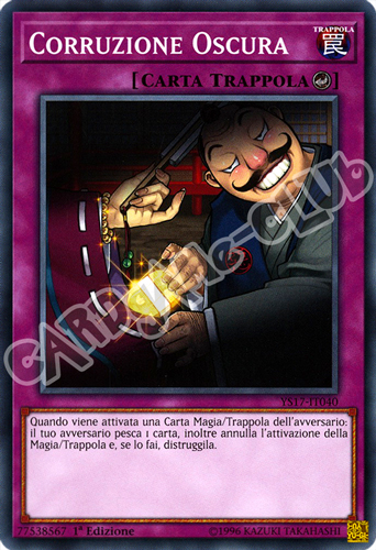 YS17-IT040 Corruzione Oscura comune 1a Edizione (IT) -NEAR MINT-