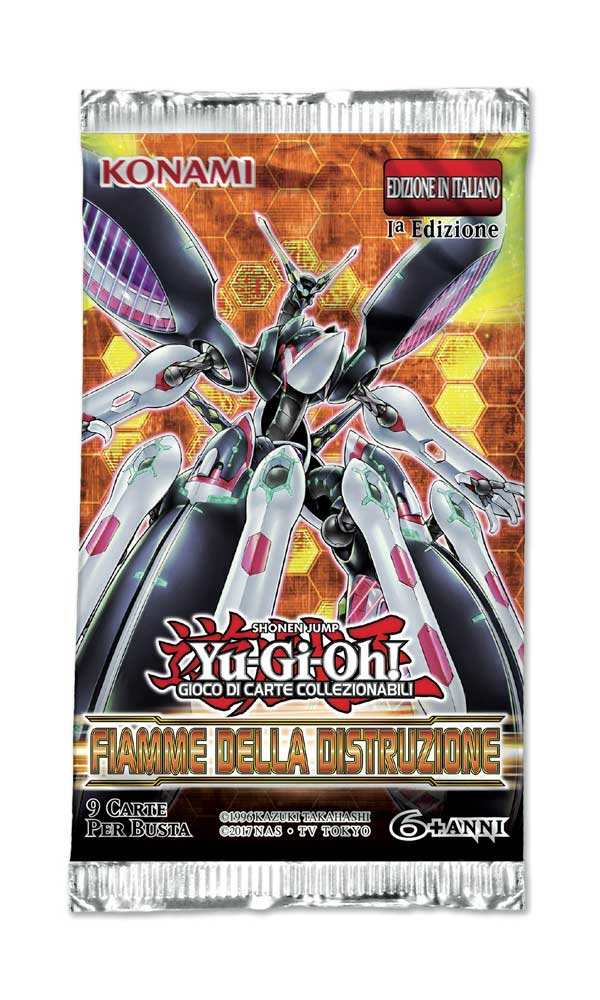 Fiamme della Distruzione 1a edizione busta 9 carte (IT)