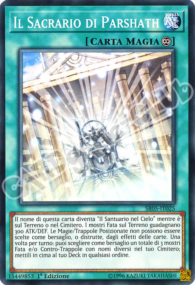 SR05-IT025 Il Sacrario di Parshath super rara 1a Edizione (IT) -NEAR MINT-
