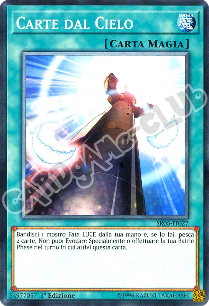 SR05-IT027 Carte dal Cielo comune 1a Edizione (IT) -NEAR MINT-