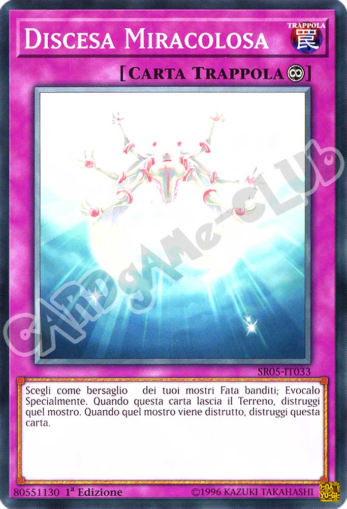 SR05-IT033 Discesa Miracolosa comune 1a Edizione (IT) -NEAR MINT-