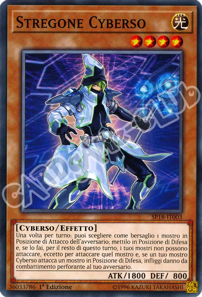 SP18-IT003 Stregone Cyberso comune 1a edizione (IT) -NEAR MINT-