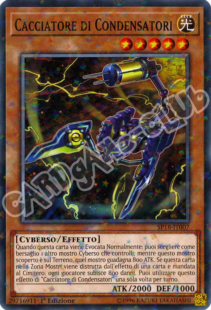SP18-IT007 Cacciatore di Condensatori comune starfoil 1a edizione (IT) -NEAR MINT-