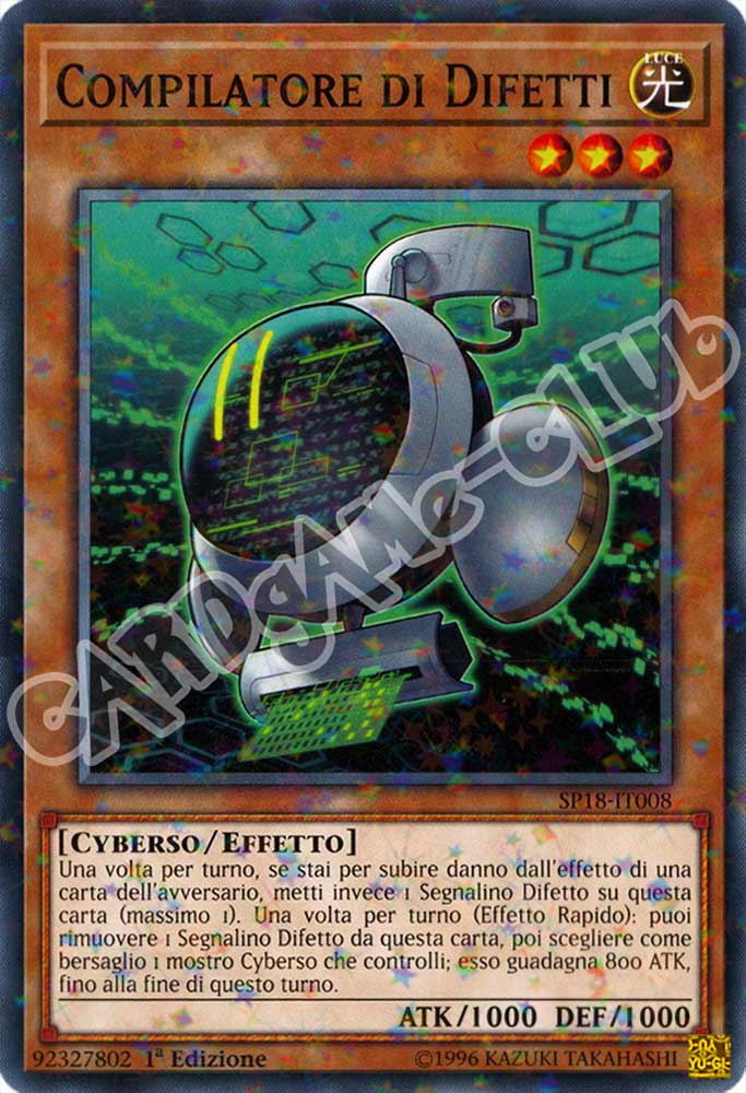 SP18-IT008 Compilatore di Difetti comune starfoil 1a edizione (IT) -NEAR MINT-