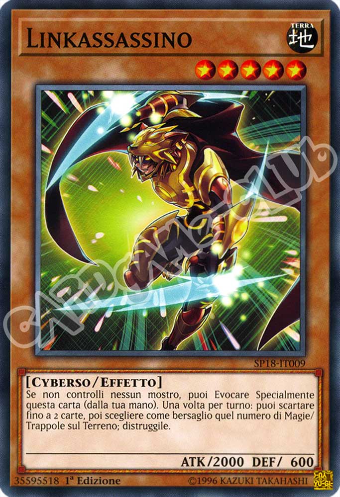 SP18-IT009 Linkassassino comune 1a edizione (IT) -NEAR MINT-