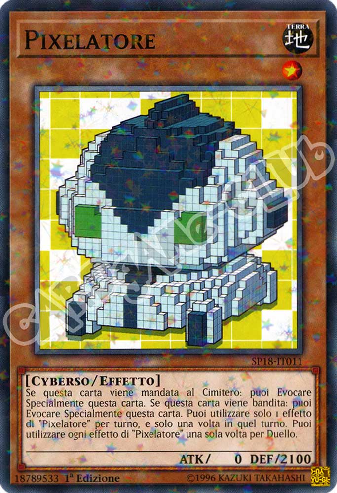 SP18-IT011 Pixelatore comune starfoil 1a edizione (IT) -NEAR MINT-