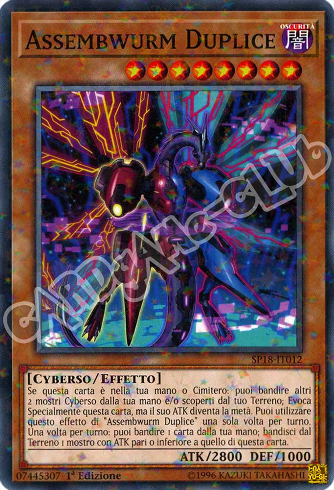 SP18-IT012 Assembwurm Duplice comune starfoil 1a edizione (IT) -NEAR MINT-