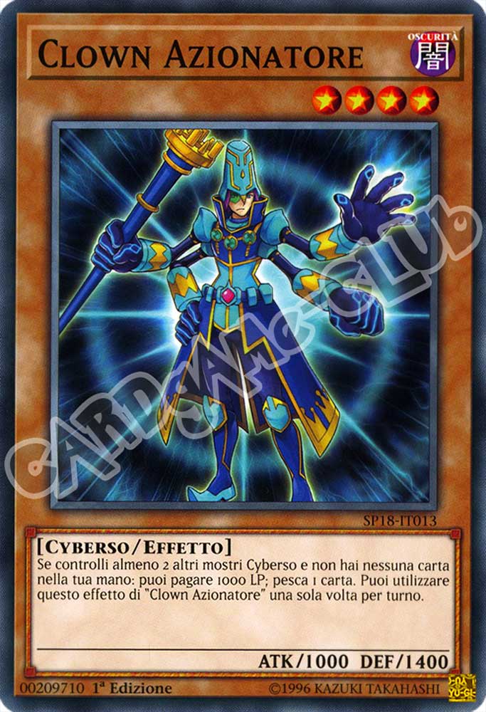 SP18-IT013 Clown Azionatore comune 1a edizione (IT) -NEAR MINT-