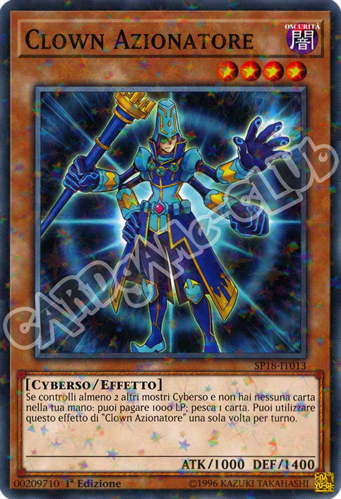 SP18-IT013 Clown Azionatore comune starfoil 1a edizione (IT) -NEAR MINT-