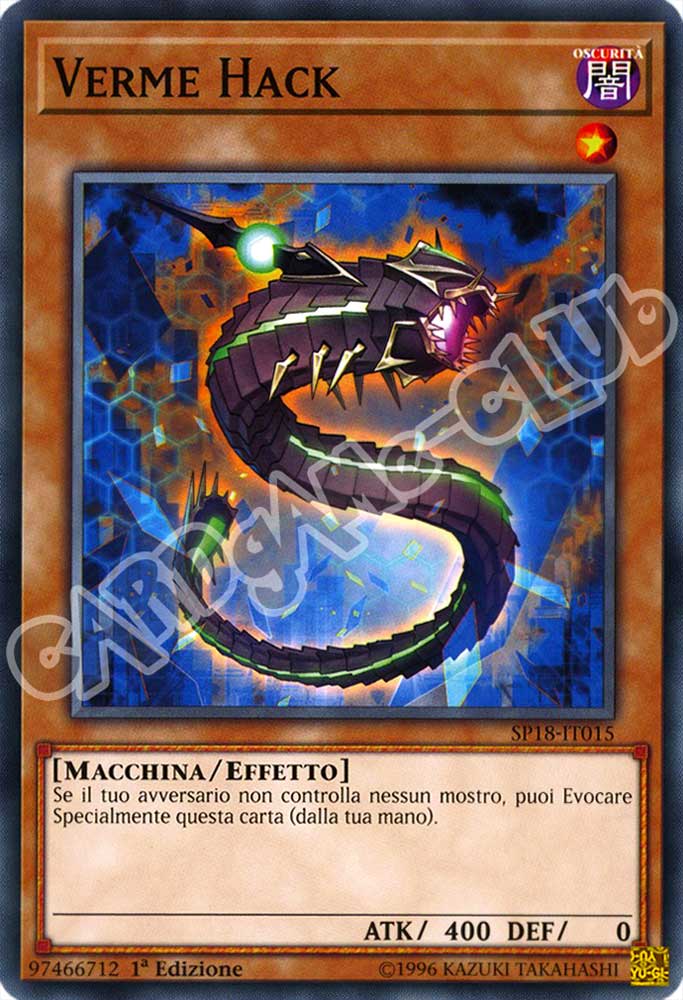 SP18-IT015 Verme Hack comune 1a edizione (IT) -NEAR MINT-