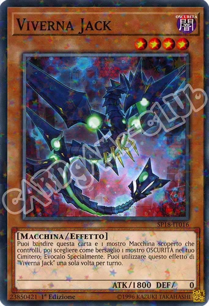 SP18-IT016 Viverna Jack comune starfoil 1a edizione (IT) -NEAR MINT-