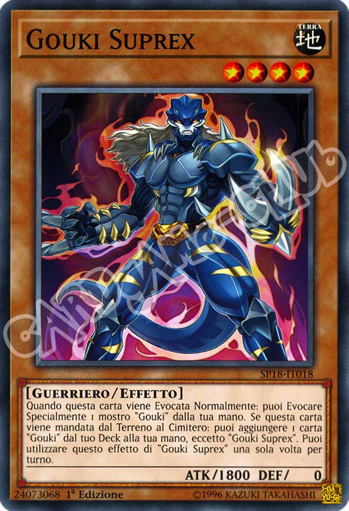 SP18-IT018 Gouki Suprex comune 1a edizione (IT) -NEAR MINT-