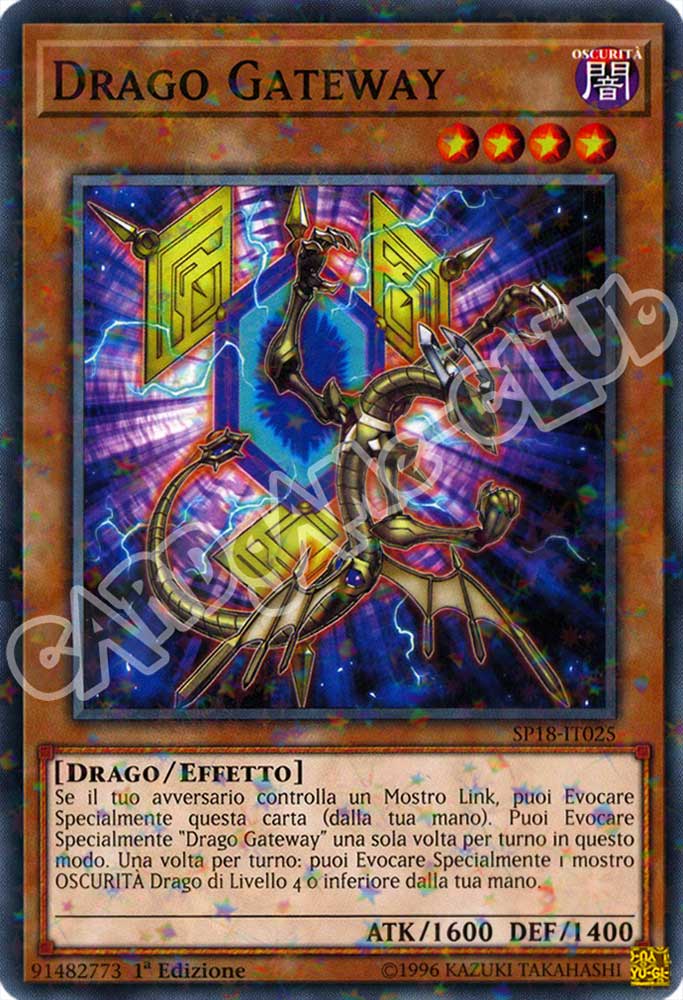 SP18-IT025 Drago Gateway comune starfoil 1a edizione (IT) -NEAR MINT-