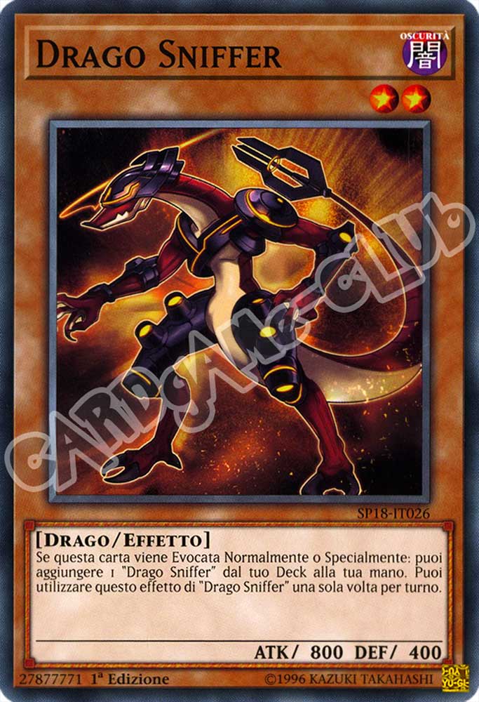 SP18-IT026 Drago Sniffer comune 1a edizione (IT) -NEAR MINT-